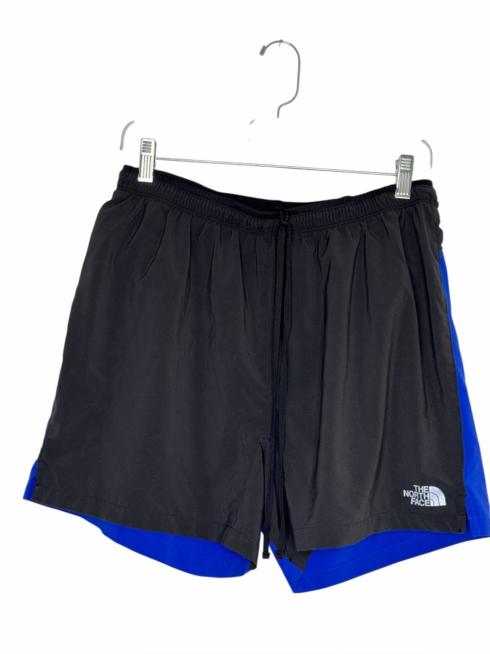 The North Face Flight Series,Black with Blue Panel Men's Athletic Shorts, EUC, M